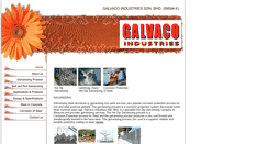 Desktop Screenshot of galvaco.com